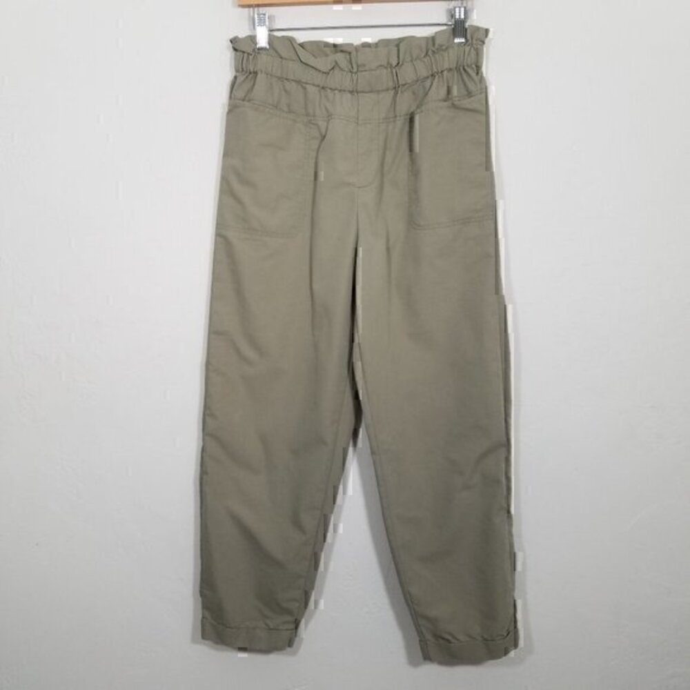 Zara High Rise Lightweight Pull-On Pants Size M